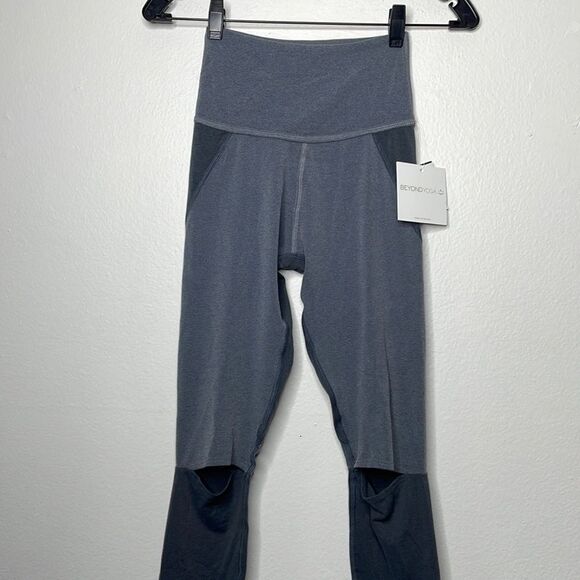 Beyond Yoga Womens Size Small Spacedye High Waist Knee-slit Leggings - Picture 5 of 8